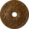 Ekena Millwork Jamie Ceiling Medallion (Fits Canopies up to 3 7/8"), 23 5/8"OD x 3 7/8"ID x 2 1/8"P, Smokey Topaz CM23JASTF - alternate 1